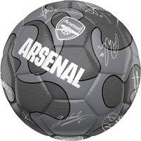 Arsenal FC Team Camo Signature 32 Panel Football in Silver