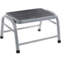 Leecroft Metal Step Stool 150kg Capacity in Grey