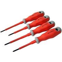 Amtech Screwdriver Set 4pk in Red