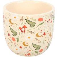 Something Different Folklore Plant Pot in Cream