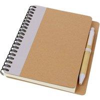 Bullet Priestly Notebook & Pen in Brown