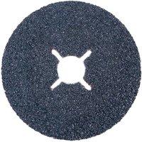 Abracs Fibre Sanding Disc Zirconium 100mm x 120 Grit ABABFD100120Z -Box of 25 in Black