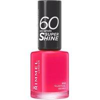Rimmel London 60 Seconds Super Shine Nail Polish in Glaston Berry | Size: 8ml