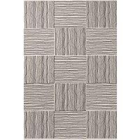Ted Baker Nightingale Reversible Checkered Rug Indoor Outdoor in Black | Size: 120 cm x 170 cm