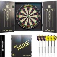 Target Darts Luke Littler Home Cabinet & Board Set in Purple