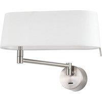 Netlighting Desliz LED Wall Lamp Nickel 11W 2700K in Grey