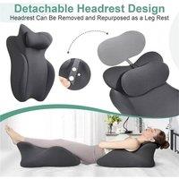 Nordara Orthopaedic Memory Support Pillow in Grey | Size: 100 cm x 190 cm