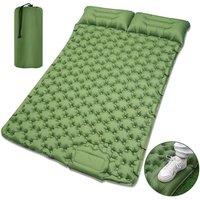 Nordara Inflatable Double Camping Mat in Green