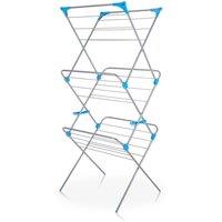 Nordara 3 Tier 15m Concertina Clothes Airer Silver
