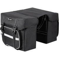 Nordara Black Waterproof Bicycle Rear Rack Seat Bag Bike Cycling Storage | Size: 0.65kg