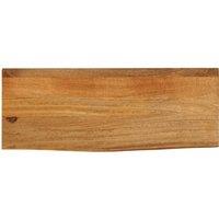 Berkfield Home Table Top Live Edge 80x20x3.8 cm Solid Wood Mango in Brown