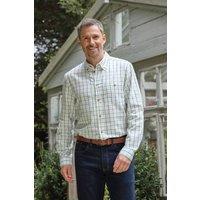 WoolOvers Men's Spring Check Wovens Shirt | Size: 2XL