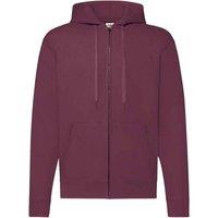 Fruit of the Loom Men's Classic Hoodie in Burgundy | Size: Large