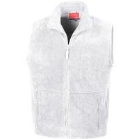 Result Men's Polartherm Fleece Lined Body Warmer in White | Size: Medium