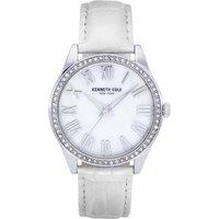 Kenneth Cole Women's KC50941001 Classic 40mm Quartz Watch in White