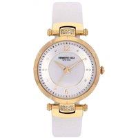 Kenneth Cole Women's KC50963003 Classic 34mm Quartz Watch in White