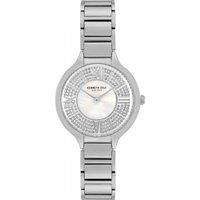 Kenneth Cole Women's KC51054001 Classic 33mm Quartz Watch in Silver