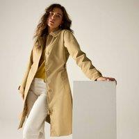 Regatta Women's Orla Kiely Trench Waterproof Jacket in Beige | Size: 18