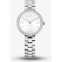 Swarovski Women's Certa Silver Tone Crystal Watch 5672998 | Size: Small
