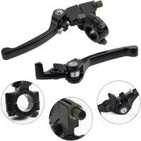 Nordara 2 x Pit Dirt Bike Snap Back Brake Clutch Lever in Black | Size: 0-18 m