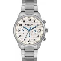 Kenneth Cole Men's KC51055001 Modern 42mm Quartz Watch in Silver