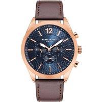 Kenneth Cole Men's KC51085003 Modern 48mm Quartz Watch in Brown