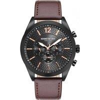 Kenneth Cole Men's KC51085004 Modern 48mm Quartz Watch in Brown