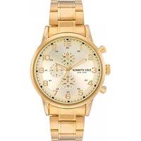 Kenneth Cole Men's KC51092001 Modern 50mm Quartz Watch in Gold