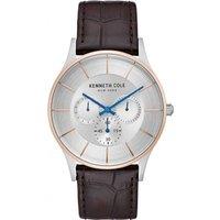 Kenneth Cole Men's KC51040021 Classic 42mm Quartz Watch in Brown