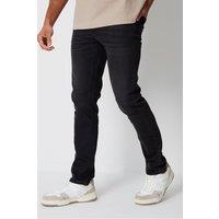 threadbare Men's 'Islington' Slim Fit Jeans With Stretch in Grey | Size: 38R