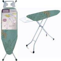 BARGAINS-GALORE 38cm X 110cm Ironing Board Wide Adjustable Stand Modern Foldable Home | Size: 38 cm X 110 cm
