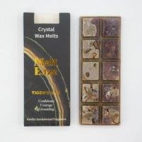 Serenityy Tigereye Strength Wax Melts 50g - Vanilla Sandalwood in Brown