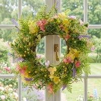 Dibor Luxury Wild Summer Flower Door Wreath Spring Wreath 60cm