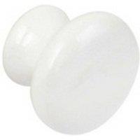 Securit Ceramic Knobs Pack of 2 in White