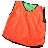 Precision Reversible Mesh Training Bib in Tangerine | Size: 15 Years