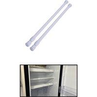 Olpro Telescopic Cupboard & Fridge Storage Bars 26-43cm Pack of two
