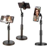 Nordara Universal Tripod Adjust 360 Mobile Phone Stand in Black