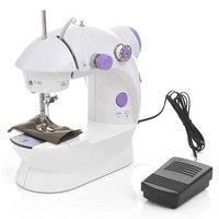 Nordara Small Multifunction Mini Handheld Electric LED Sewing Machine in White | Size: 1 Pack