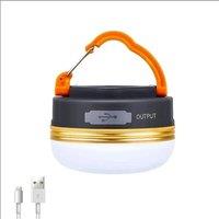 Nordara 1pcs Rechargeable USB LED Camping Lantern Portable Tent Light in White