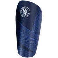 Chelsea FC Fuse Slip-In Shin Guards in Blue | Size: 10-12 Years