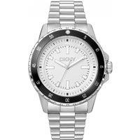 DKNY Men's DK1G130M0055 43mm Quartz Watch in Silver