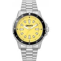 DKNY Men's DK1G130M0065 43mm Quartz Watch in Silver