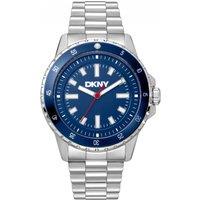 DKNY Men's DK1G130M0075 43mm Quartz Watch in Silver