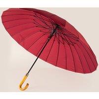 Oswin Hyde Men's Joseph Handcrafted Umbrella in Red