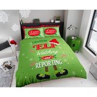GAVENO CAVAILIA Elf Xmas Duvet Cover | Size: Double