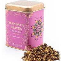 Serenityy Yogi Spice Blend Tea Tin 50g - Caffeine-Free Ayurvedic-Inspired Blend in Pink