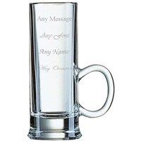 Uniqueful Personalised Engraved 2oz Islande Shot Glass With Handle Birthday in Clear | Size: 100ml