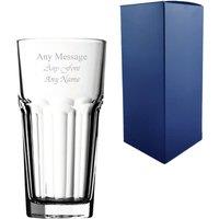 Uniqueful Personalised Engraved Casablanca Hiball Glass for Friend Birthday 10oz in Clear | Size: 100ml