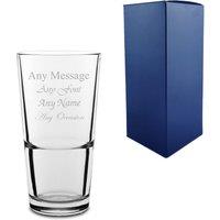 Uniqueful Personalised Engraved 16oz Grande Hiball Birthday Glass for Friend in Clear | Size: 1000ml