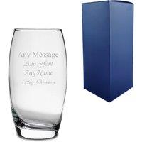 Uniqueful Personalised Engraved 510ml Tondo Hiball Birthday Glass for Friend in Clear | Size: 20oz (550ml)